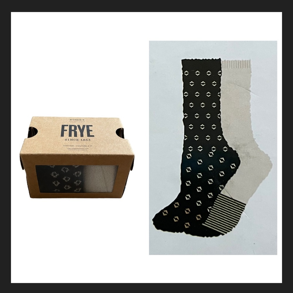 NIB Women's Frye 2 Pairs Cozy Boot Socks